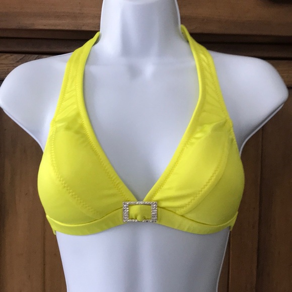 Winnwear Yellow Competition Pageant Swimsuit/Bikini - Picture 3 of 8
